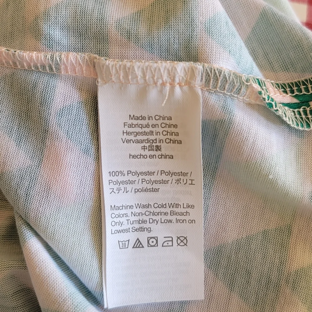 New! Girl’s sz 2-3 J.Crew Christmas Trees Ruffle-trim Nightgown Crewcuts NWT
